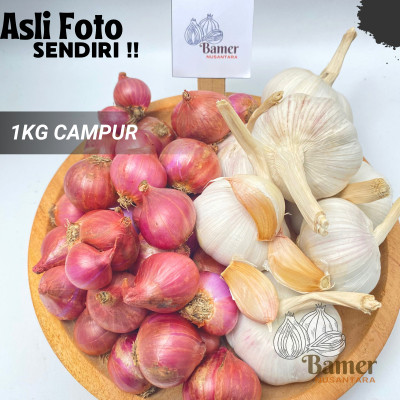 

Bawang Merah Campur Bawang Putih Super 1 KG Termurah Besar Jumbo Sedang Campuran Kering Nganjuk Tidak Mudah Busuk Gratis Ongkir Bamer Baput Kering Lokal Kating Honan Sinco Segar