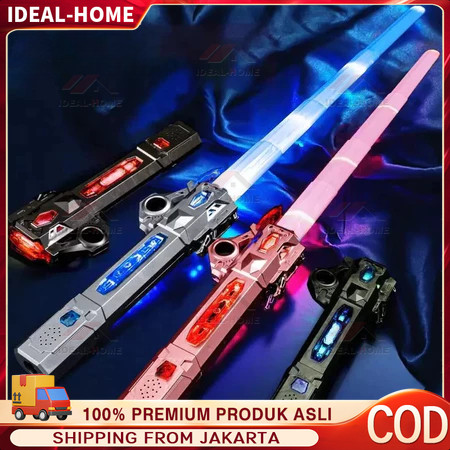 Mainan Pedang Lightsaber Pedang Mainan Pedang Laser Pedang Lampu Mainan Pedang Lipat Pedang Pedangan