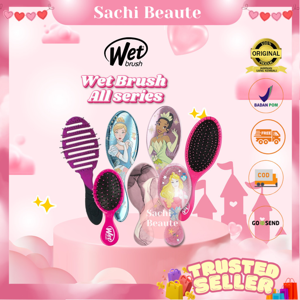 THE WET BRUSH WetBrush Disney Princess / Wet Brush Mini Disney Princess / Wet Pro Mini Cinderella Ja