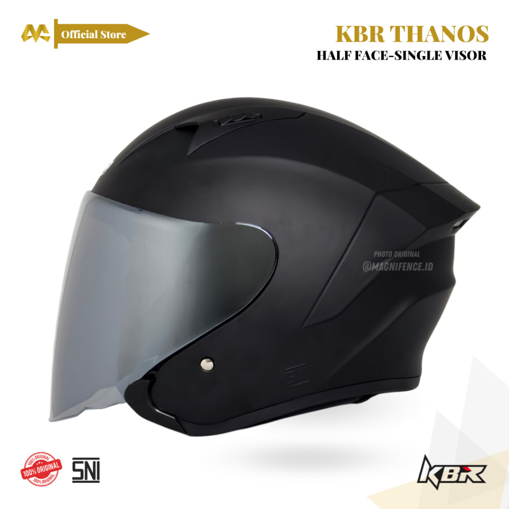 MANSAGAN  Helm KBR Half Face Thanos Thermatron Spoiler Helm Half Face SNI Helm Half Face Dewasa Helm