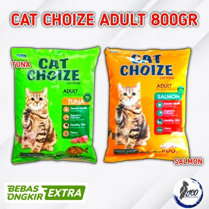 CAT CHOIZE MAKANAN KUCING CAT CHOIZE 800GR CAT CHOIZE ADULT 800GR