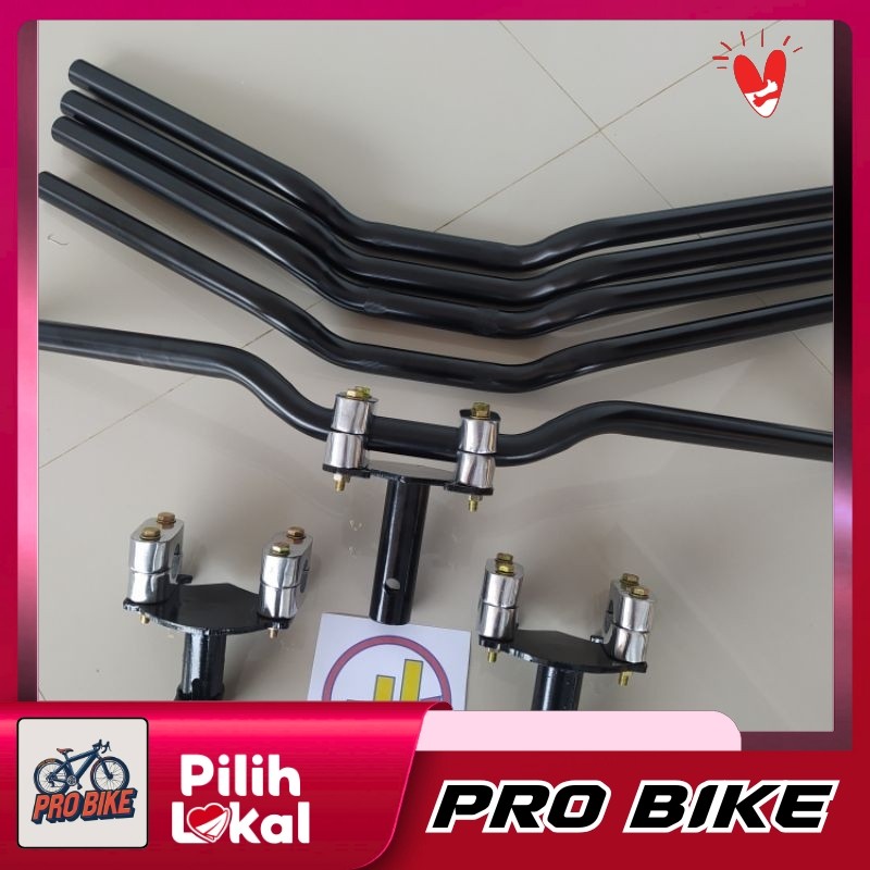 PROMO STANG STIR ROADRACE DRAG RZR LENGKAP DUDUKAN ADAPTOR STANG UNTUK MOTOR BEBEK DAN MATIC SUPRA X