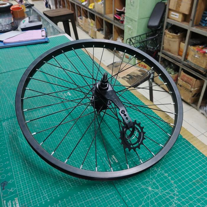 Velg 20 Torpedo 36 hole Hitam