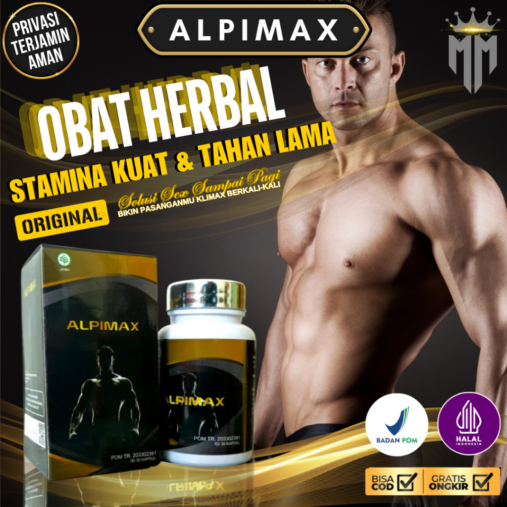 ALPIMAX OBAT KUAT stamina pria tahan lama anti ejakulasidini obat kuat pria tahan lama ampuh