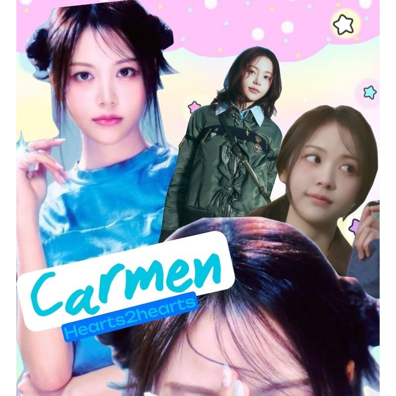 HEART2HEART - [] HEARTS2HEARTS - THE CHASE [1] PHOTOCARD FANMADE GLOSSY MEMIKAT