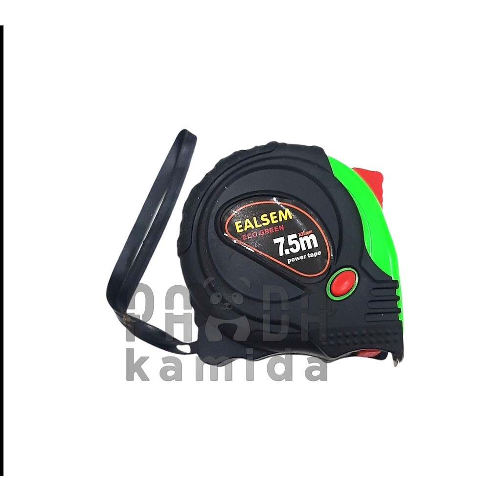 (12 ++) Meteran 7,5m body karet Measuring Tape 7,5m