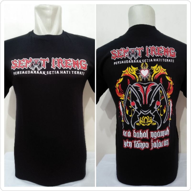 (COD) Kaos Distro premium PSHT SEMUT IRENG