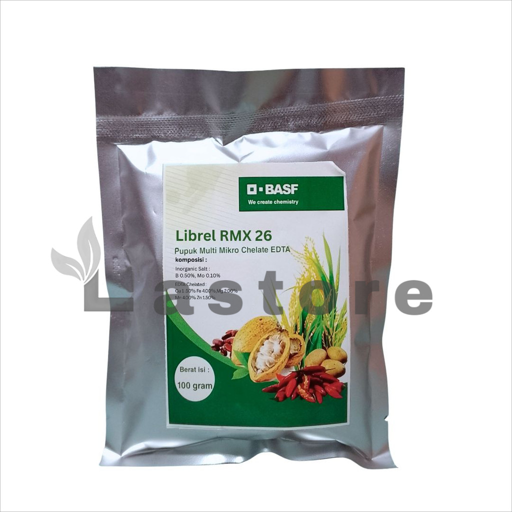 PUPUK MIKRO LIBREL RMX 26 MULTI EDTA CHELATE 100 gram
