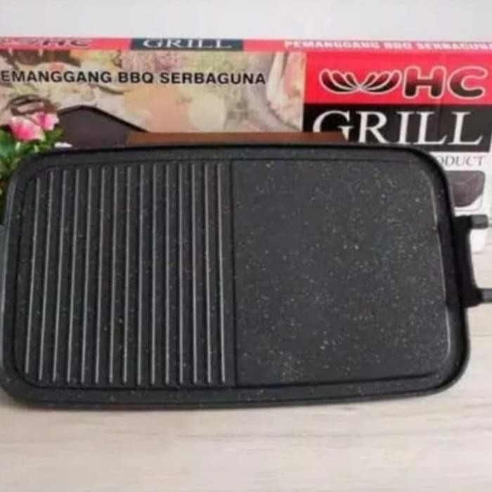 Multi Grill Pan HC / Alat pemanggang BBQ HC
