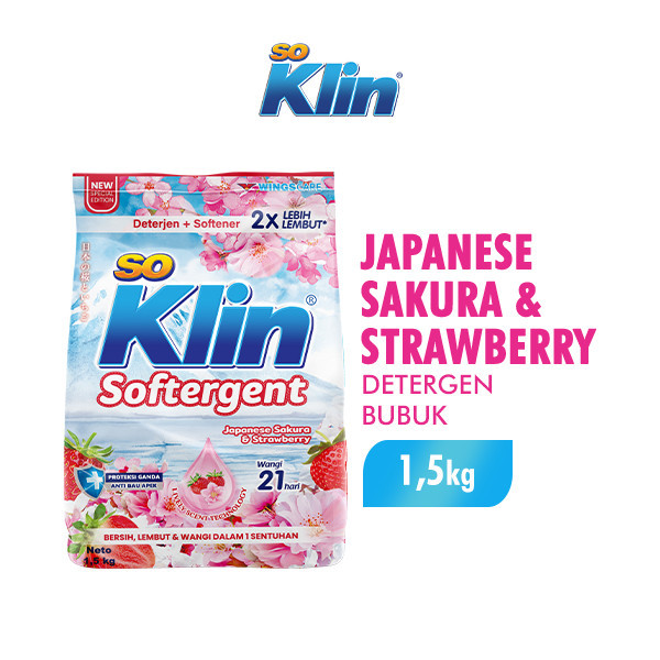 SO KLIN D SOFTERGENT SAKURA 1.5KG