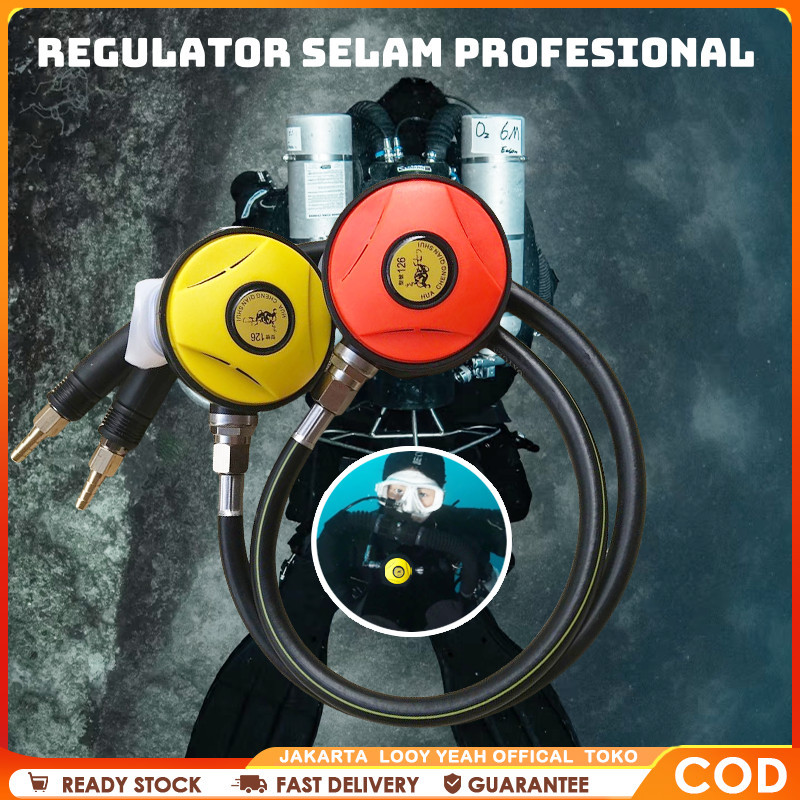 Original Regulator Diving Dakor Regulator Selam Profesional-Alat Snorkeling & Diving-Peralatan Menye