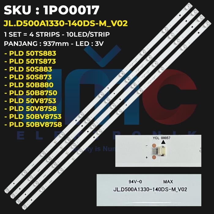 WP99 Backlight TV for 50 Inch PLD-50TS883 50TS873 50S883 50S873 50B880 50B8750 50V8753 50V8758 50BV8