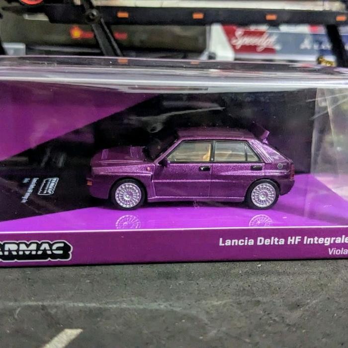 ME99 Diecast Tarmac Lancia Delta HF Integrale Viola Segel