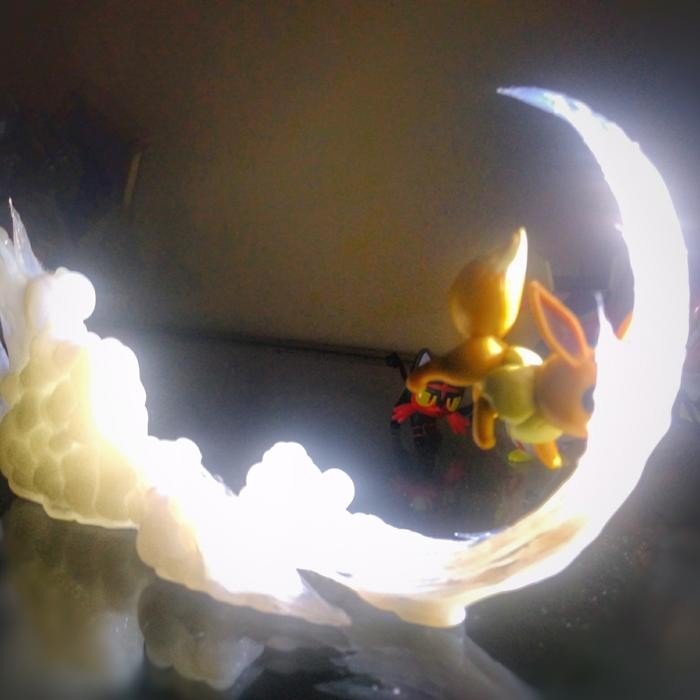 Effect Diorama Figure Quick attack pokemon