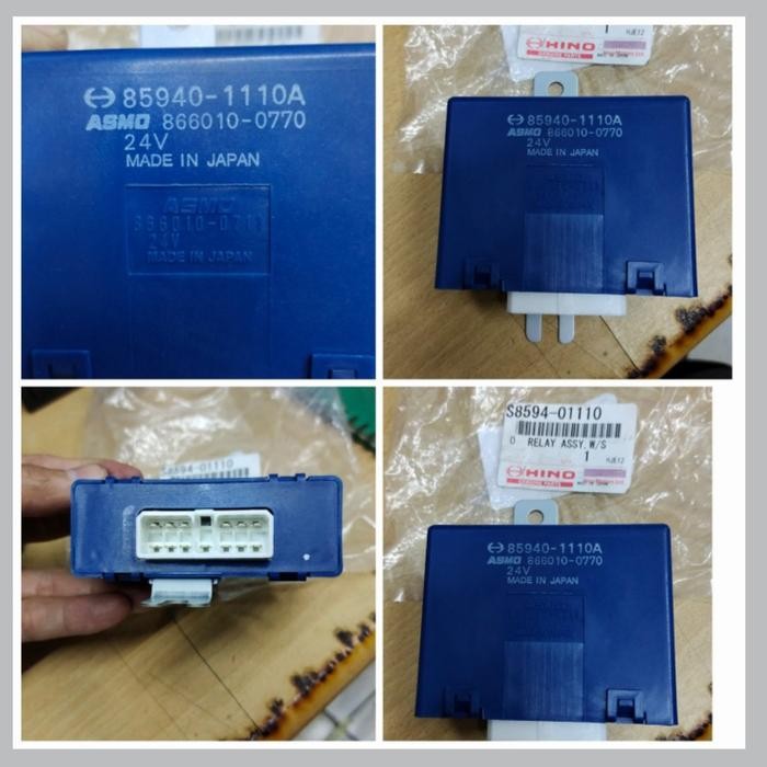 RELAY WIPER R260 RK8J - RELAY ASMO RK8J NEW ORIGINAL HINO 866010-0770 BEST