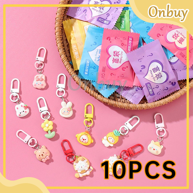 10 pcs -Miniatur Surprise Candy Permen Resin / Clay