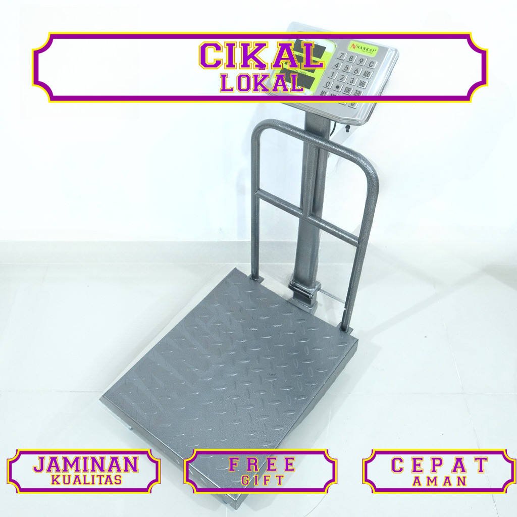 Timbangan Duduk Digital Rail Nankai 150Kg / Timbangan Digital Nankai 150 Kg / Nankai 150Kg / Timbang