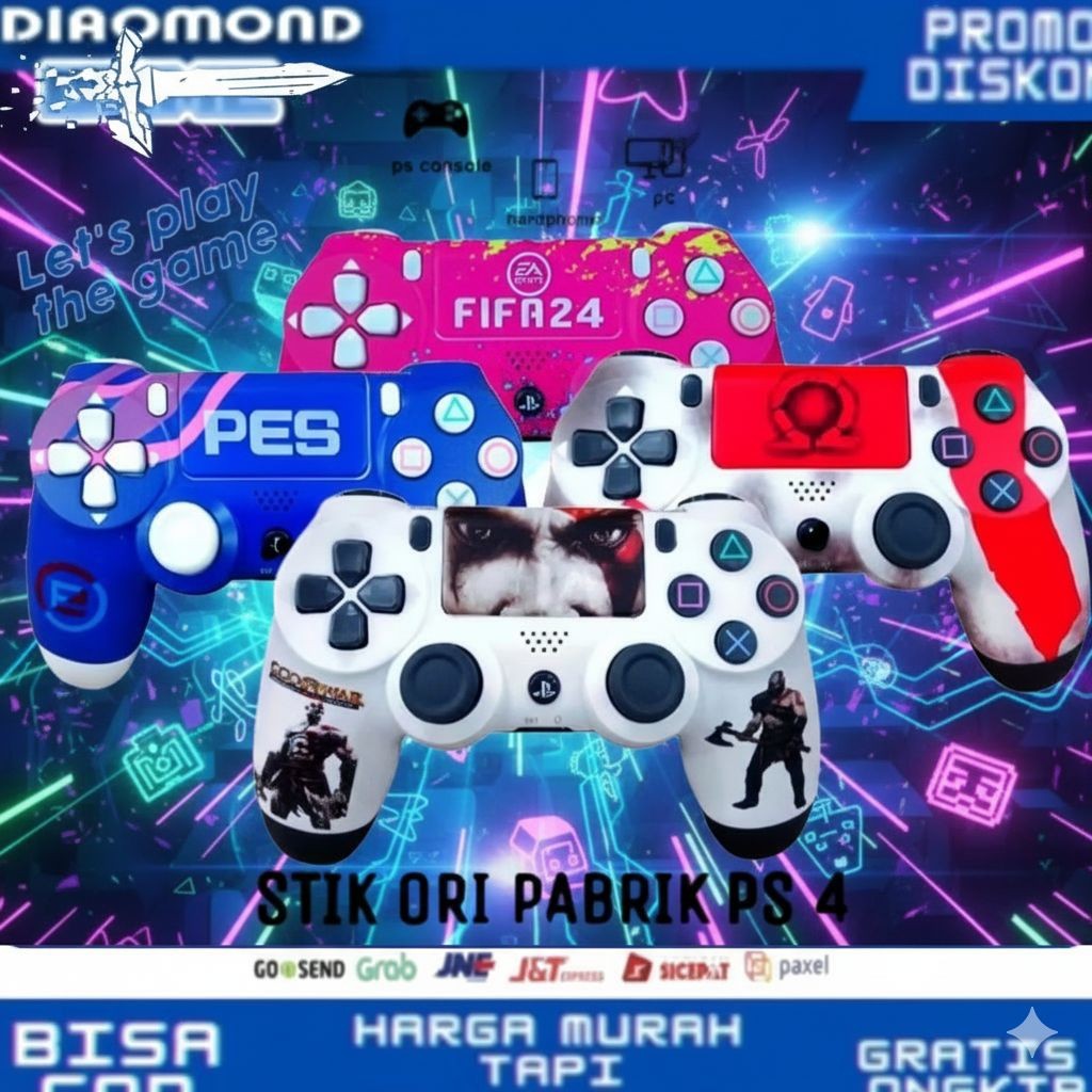 Stik Stick Ps4 Motif Limited edition