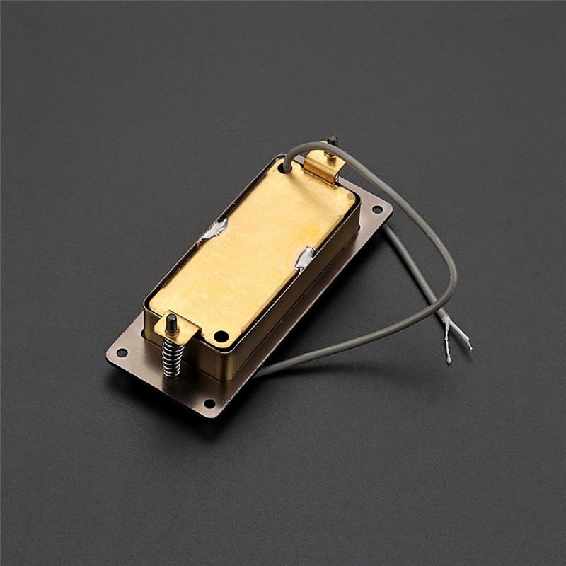 CGDS-Sealed Mini Humbucker Double Coil Pickup For Electric Guitar Bronze Vintage Bronze Small LP Sty