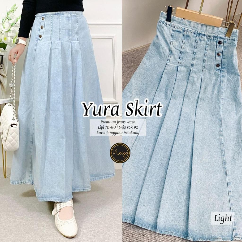 Fashion Wanita HQ YURA SKIRT  From MeiSa