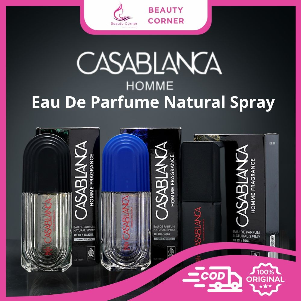 Casablanca Homme Fragrance Eau De Parfum For Men - 100ml