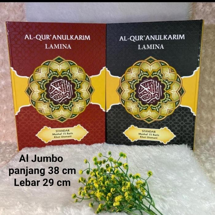[NOBLES] Al quran jumbo samsia-Al quran besar ukuran A3-Al quran untuk lansia