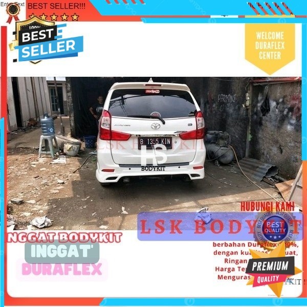 Bodykit Grand New Avanza 2015 2016 2017 2018 Bodikit Bodykit Avansa Bodikit Avanza Lentur-Kuat-Tebal