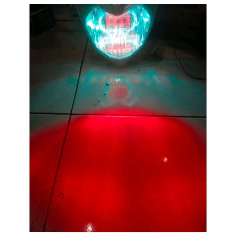 Reflektor Kedok Lampu Depan Byson Plus Biled Daymaker Full Set Sama Kupingan asqi part