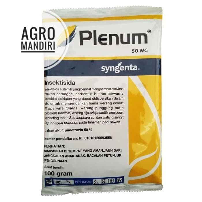 Plenum 50WG 100 gram Insektisida Obat Basmi Hama Padi Wereng Serangga Surabaya
