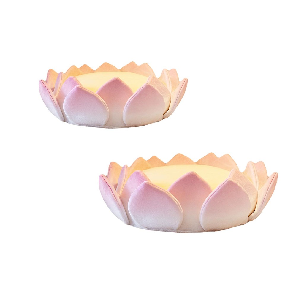 Lotus Flower Shaped Cushion Detachable Floor Pillow Floor Seating Cushion Metation Cushion for Party