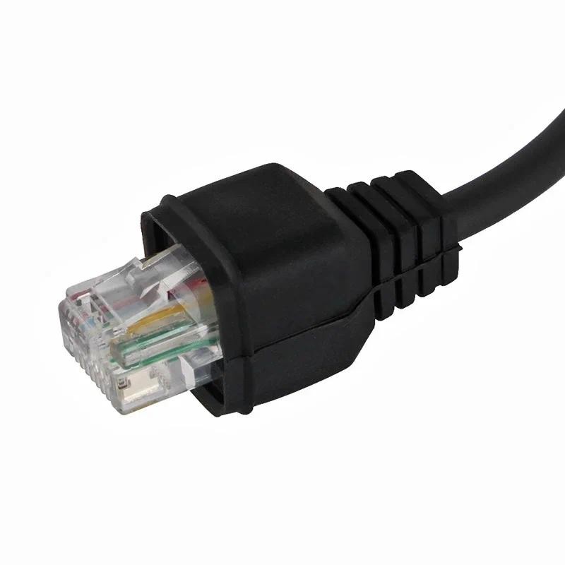 MH-31A8J Handheld PTT Mic Short Wave Microphone RJ45 8 Pin Plug for YAESU FT-450 FT-817 FT-857 FT-89