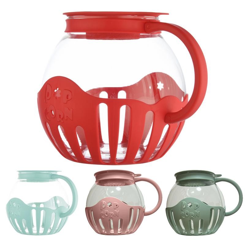 Microwave Popcorn Popper Popcorn Bucket Microwave Bowls Mini Machine Safe Borosilicate Glass Popcorn