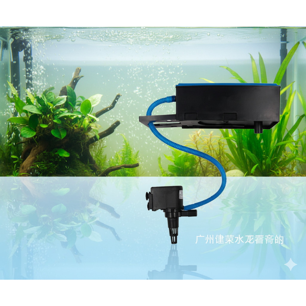 Filter Pompa Komplit Top Filter Box Aquarium 3 In 1 Top Filter SP 1200 Garansi (BOX LEBIH BESAR)