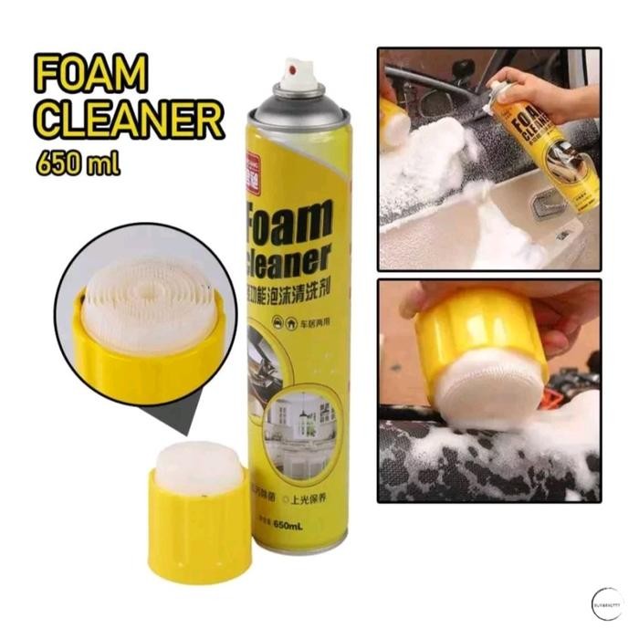 Foam Spray Pembersih Interior Mobil Multifungsi Foam Spray Cleaner NEW