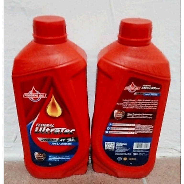 Oli Ultratec 0,8 Oli Ultratec 800ml Oli Federal Ultratec 800ML Oli Mesin Motor Federal Ultratec 800M