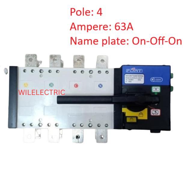 COS motorized 4P 63A ATS AMF COZ AUTOMATIC 63 A motorised otomatis Automatic Transfer Switch / Chang