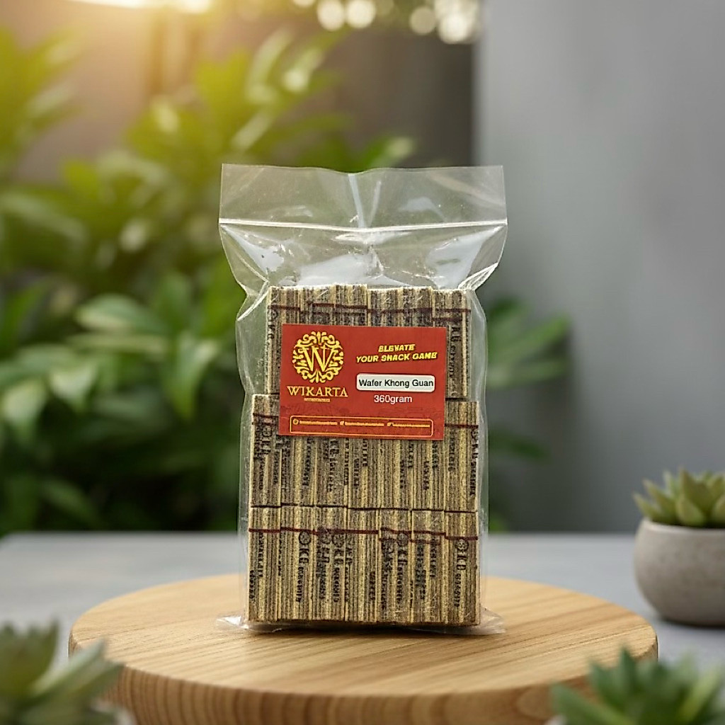 KHONG GUAN WAFFER isi 18pca Rasa Coklat Klasik yang Menggugah Selera camilan wafer kiloan snack wafe