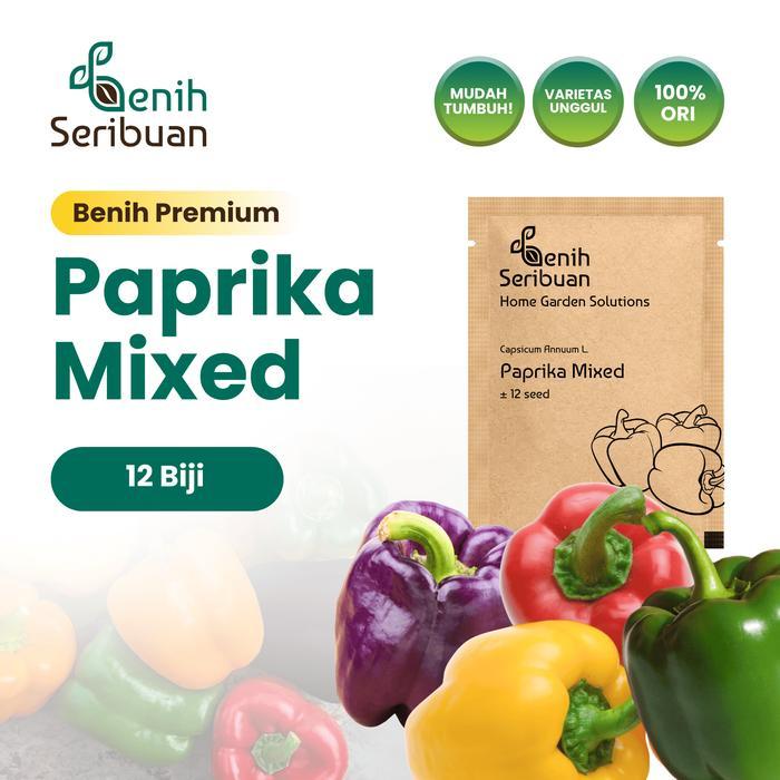 Benih Paprika Mixed F1 - Benih Sayuran Seribuan - PREM PAPRIKA MIXED
