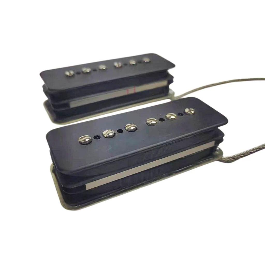 CustomDouble-layer noise-canceling P100 AP pickup with neck/bridge pickup - with chrome-plated metal