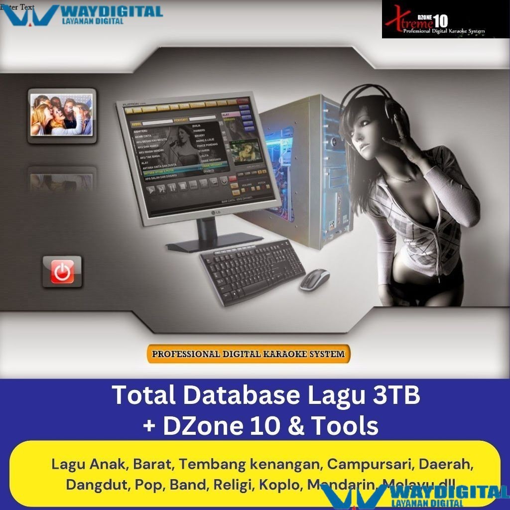 aplikasi windows Dzone Karaoke System Include Full Database lgu