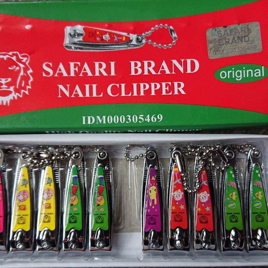 gunting kuku safari kecil 1 Lusin || Gunting Kuku Murah