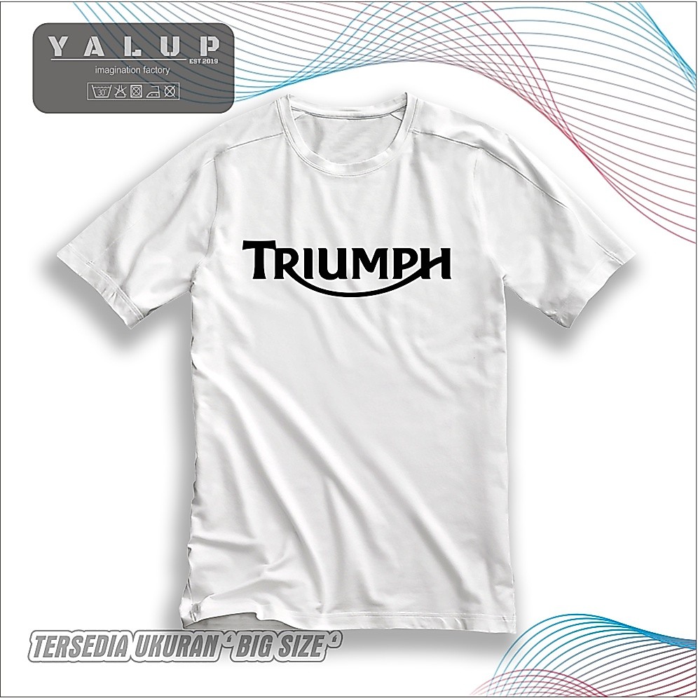 TRIUMPH KAOS PRIA SUNMORI KOMUNITAS MOTOR