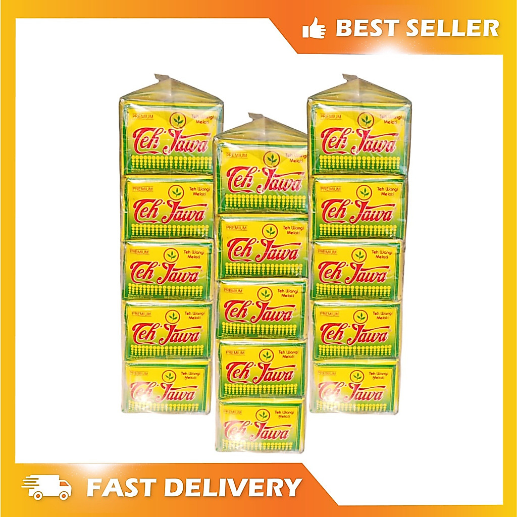 Teh Jawa Premium 40 gram Hijau kuning-teh wangi khas jawa / TEH JAWA PREMIUM