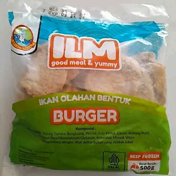 tempura burger ilm 500gr/ilm tempura burger