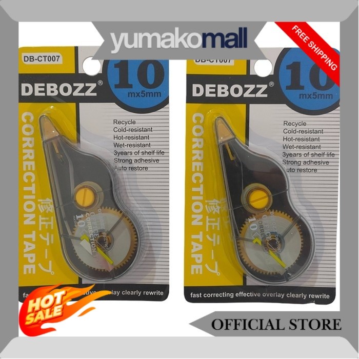 Tip Ex Debozz DB-CT007 / DB-CT007 Debozz Correction Tape PA