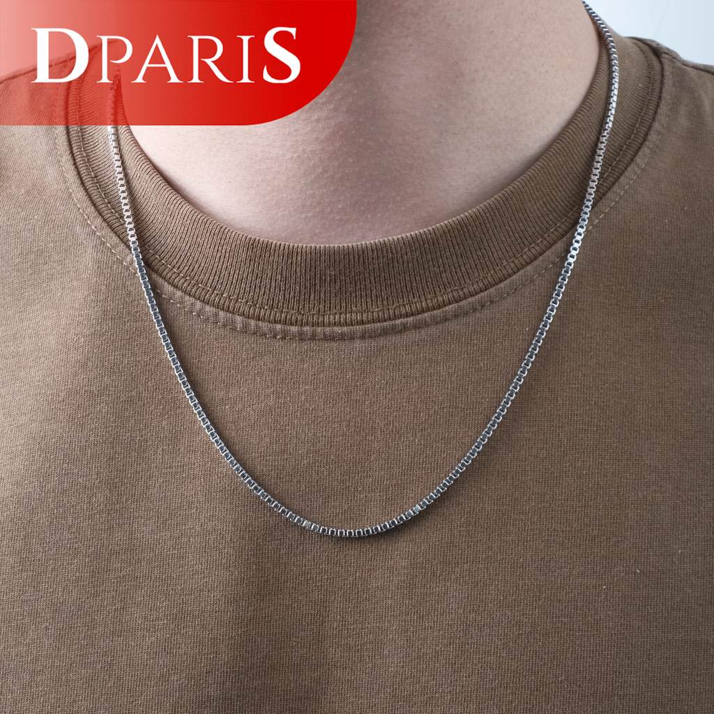 DPARIS Kalung Rantai Silver KLL0030855