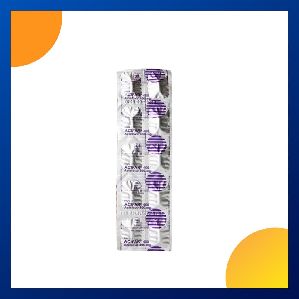 ACIFAR 400 400 MG 1 STRIP @ 10 KAPLET