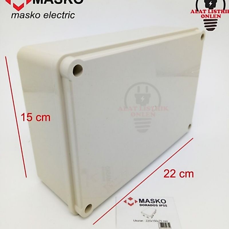 JUNCTION BOX / DURADOS DORADUS 22015075 MM DATAR MASKO IP55 MASKO POLOS