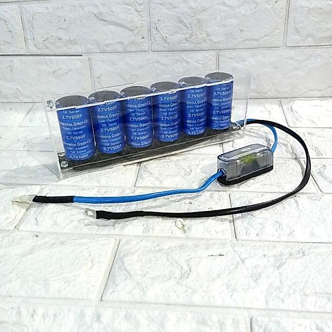 Super Capacitor Super Kapasitor 500F 2.7V 16V 12V Full Samwha Original