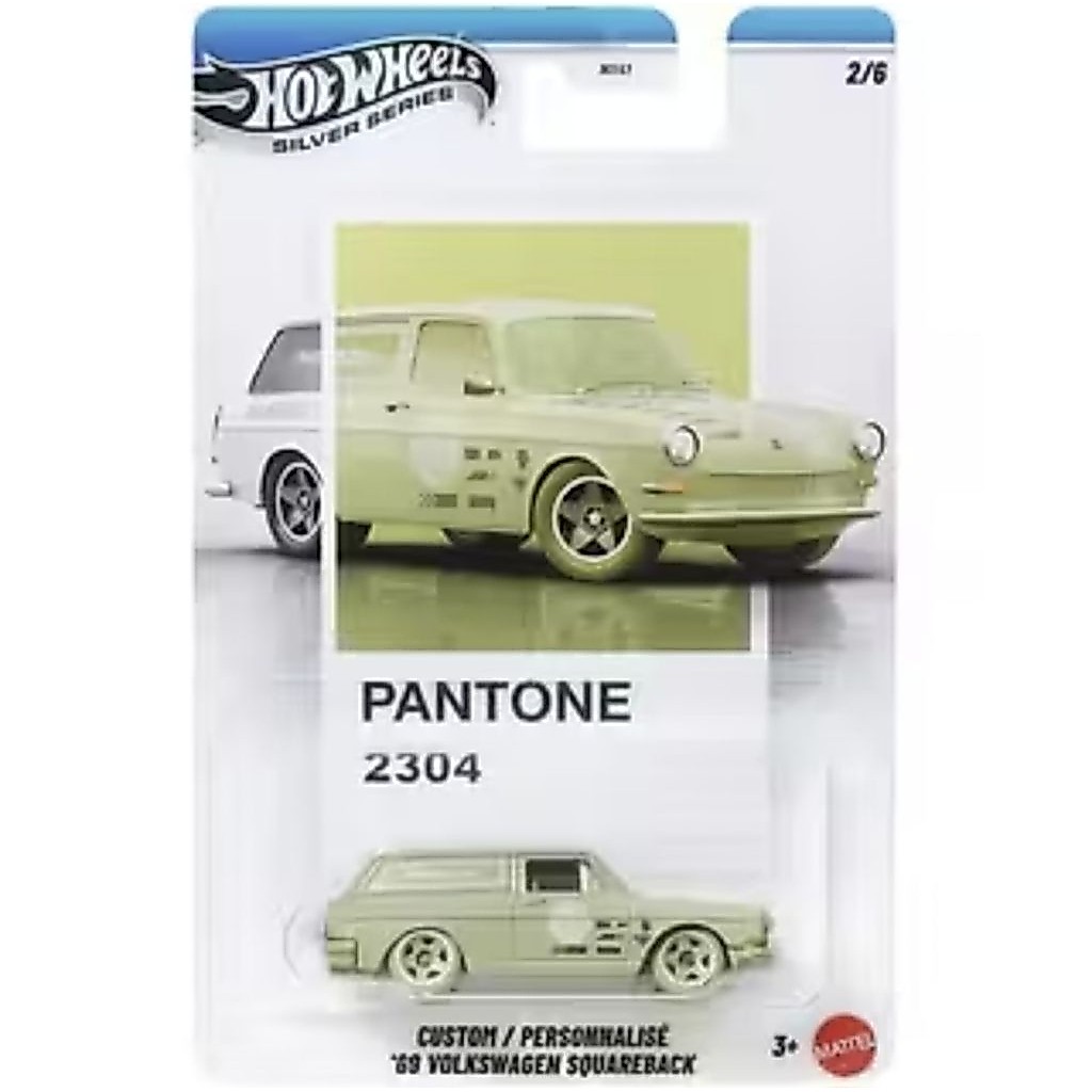 Hot Wheels Silver Series PANTONE - Custom Personalised 69 Volkswagen VW Squareback